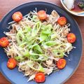 ふたごママちゃん's cooksnap of when they made レンジで簡単♬豚もやしのおろしポン酢.
