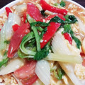 non♪tan♪'s cooksnap of when they made セロリとトマトと卵の中華風炒め.