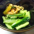 toshi☆r2's cooksnap of when they made 包丁いらず！簡単おつまみきゅうり♪.