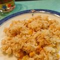 ☆sachi23☆'s cooksnap of when they made 夜店の焼きとうもろこしチャーハン.