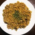 tomtaka's cooksnap of when they made カレー粉で作るドライカレー.