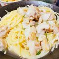 たれ耳のロン's cooksnap of when they made 簡単♪ねぎ塩鶏の和風パスタ☆.
