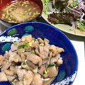 うにくれそん's cooksnap of when they made 鶏皮ポン酢&中華スープ.