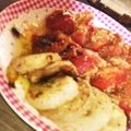 LOVEくまモン's cooksnap of when they made トマトの青じそドレッシングソテー.