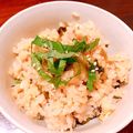 ★yonyon★'s cooksnap of when they made 高菜と鮭の炊き込みご飯.
