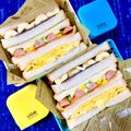 ふたごゆき's cooksnap of when they made 練乳チヨコバナナサンドイッチ.