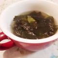 fu♪♪'s cooksnap of when they made 和洋中どれでも♪絹さやとわかめのスープ.