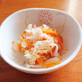 クックGN272G☆'s cooksnap of when they made 切り干し大根とちくわの煮物.