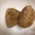 みっぱな's cooksnap of when they made 超適当・簡単な焼おにぎり(フライパン編).