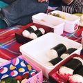 たじ満塁's cooksnap of when they made 【裏技必見！】綺麗な俵むすび　運動会にも.