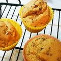 tatsumichi's cooksnap of when they made ヘルシーお豆腐マフィン☆黒ゴマきなこ味♪.
