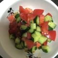 にむばすしゅたーぜん's cooksnap of when they made 冷製トマトときゅうりのロミロミサラダ.