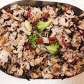 なーなちゃん's cooksnap of when they made カリカリ梅と豚コマのひじき炒飯.