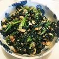 YUKIKI☆'s cooksnap of when they made ほうれん草のクルミ胡麻和え.