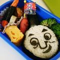 かぉP's cooksnap of when they made キャラ弁☆おにぎり２９・トーマス.
