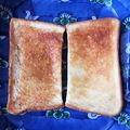 梅茶づけ's cooksnap of when they made ココナッツオイルでハニートースト♪.