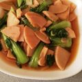 マードママ's cooksnap of when they made 豚肉　筍　チンゲン菜の　オイスター炒め！.
