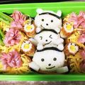 タロちゃんの母's cooksnap of when they made 運動会の弁当キャラ弁しろくまポケット稲荷.