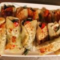 pontom's cooksnap of when they made 鶏むね紫蘇チーズの餃子の皮巻き.