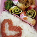 ammy2001's cooksnap of when they made 幼稚園 ハートのお弁当.