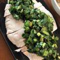jun_haj's cooksnap of when they made 蒸し鶏とにらの旨辛ダレ.