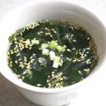 クックGB6431☆'s cooksnap of when they made 鍋いらず♪即席☆わかめスープ.