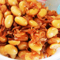 ちぃうさにゃん's cooksnap of when they made 簡単！水煮大豆と桜海老の煮びたし^ ^.