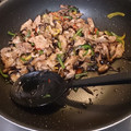 HideBOMB's cooksnap of when they made 豚肉ピーマンきくらげのオイスター炒め☆.