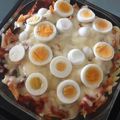 iam310272's cooksnap of when they made 玉子とペンネのミートソースグラタン.