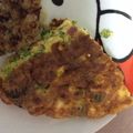 ルルルるか☆'s cooksnap of when they made 簡単＊ブロッコリーとベーコンのオムレツ.