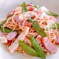 まゆさゆまま's cooksnap of when they made 菜の花と筍のパスタ.