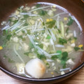 ﾋﾟﾛﾐ♡'s cooksnap of when they made かいわれ大根と麩のすまし汁.