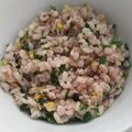 ｅｌｅｓｔａｌ's cooksnap of when they made 人参葉のバターライス^^ｖ.