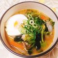 料理初心者みちょさん's cooksnap of when they made ケンジの味噌ラーメン.