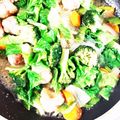 beroneete's cooksnap of when they made 冷凍ブロッコリーをそのまま使う野菜炒め.