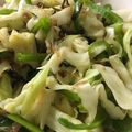 クックXCI6PE☆'s cooksnap of when they made ☆キャベツとピーマンの塩昆布さっぱり和え.
