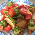 ☆亞季☆'s cooksnap of when they made さっぱり！鶏ももトマトの酢醤油炒め♬。•.