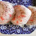 クックRT5WC7☆'s cooksnap of when they made おにぎり✿ゆかりと紅生姜.