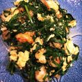 ♪sun♪sun♪'s cooksnap of when they made うま！簡単！エビとニラのニンニク玉子炒め.