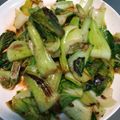 炊飯釜's cooksnap of when they made 超かんたん☆チンゲン菜の青菜炒め.