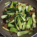 かふぇ俺's cooksnap of when they made 節約♪少量の豚肉と青梗菜でオイスター炒め.