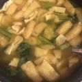 クックXCYSK0☆'s cooksnap of when they made 小松菜と油揚げのお味噌汁.