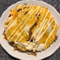 nyankoにゃん's cooksnap of when they made ふわとろ卵のオムそばめし.