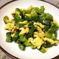 クック12QQPZ☆'s cooksnap of when they made ピーマンと卵炒め☆パパっと1品.