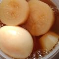 みももも's cooksnap of when they made 大根と卵のこってり味染み煮☆.