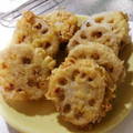 kaz～kaz～⭐'s cooksnap of when they made れんこんのはさみ揚げ✿豚こまで.