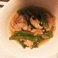 くーー〜's cooksnap of when they made 鶏肉といんげんの煮物.