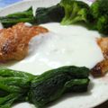もるむ's cooksnap of when they made 鮭のソテー☺ほうれん草＆ホワイトソース.