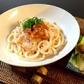 mocomocochan's cooksnap of when they made 5分で！簡単！明太キムチクリームうどん.