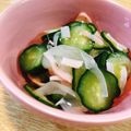 こはる・▽・'s cooksnap of when they made 簡単子供もペロリ☆新玉ねぎの甘酢づけ.
